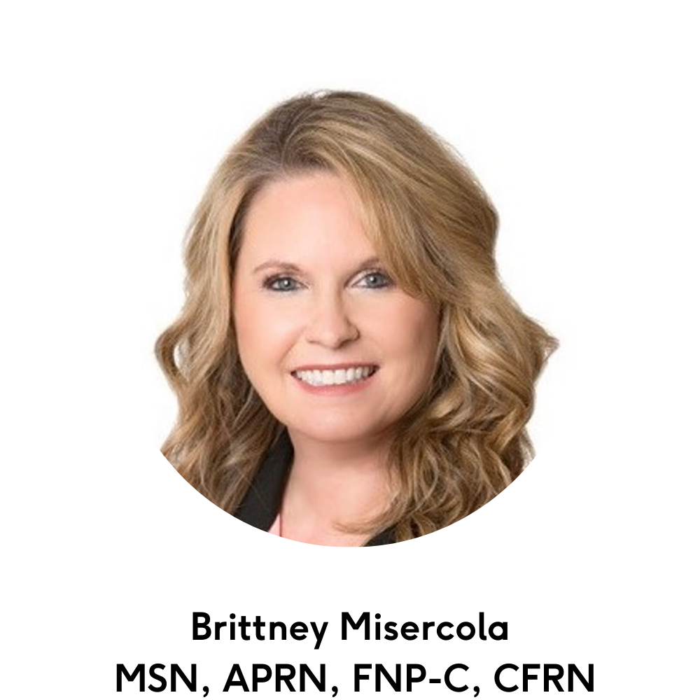 Brittney Misercola, MSN, APRN, FNP-C, CFRN Brittney Misercola, MSN, APRN, FNP-C, CFRN